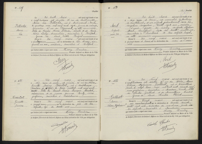 GALLIOT Marie Célina Alphonsine