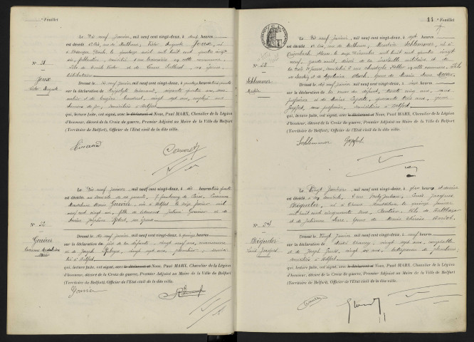 GOUVIER Lucienne Madeleine Marie