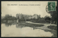 BELFORT - La Savoureuse à l'entrée de Belfort