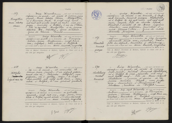 WANDRÈS Bernard Georges