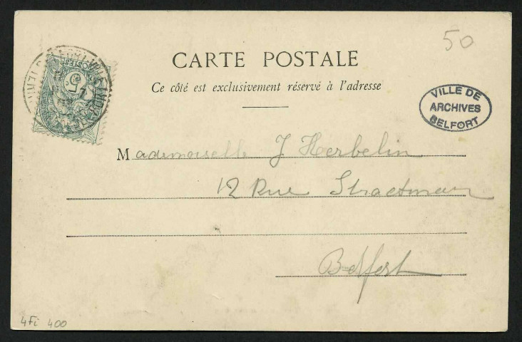 BELFORT - La caisse d'épargne
2 exemplaires