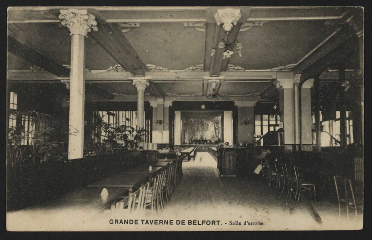 Grande taverne de Belfort - Salle d'entrée