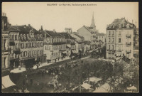Belfort - Le marché, faubourg des ancêtres (place Corbis) (2 exemplaires)