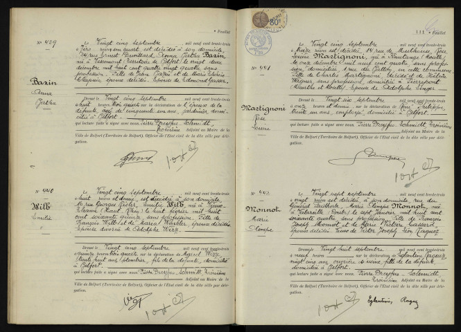 MARTIGNONI Rose Louise