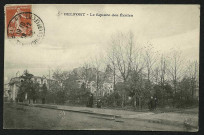 BELFORT, le square des écoles, rue F. Géant