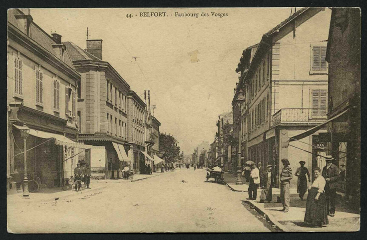 BELFORT - Faubourg des Vosges