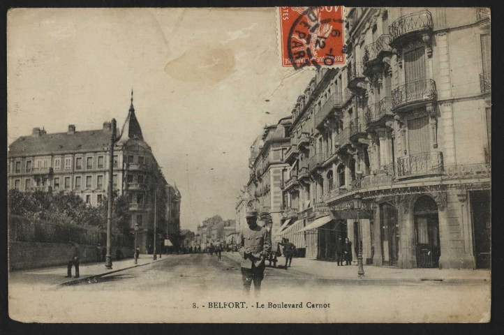 Belfort - Le boulevard Carnot