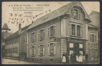 "À la ville de Colmar" - Prialoux - Restaurant, chambres meublées - Rue du fort Hatry et avenue du lycée