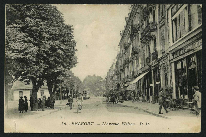 BELFORT - L'Avenue Wilson