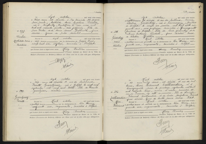 TAILLANDIER Henri Ferdinand