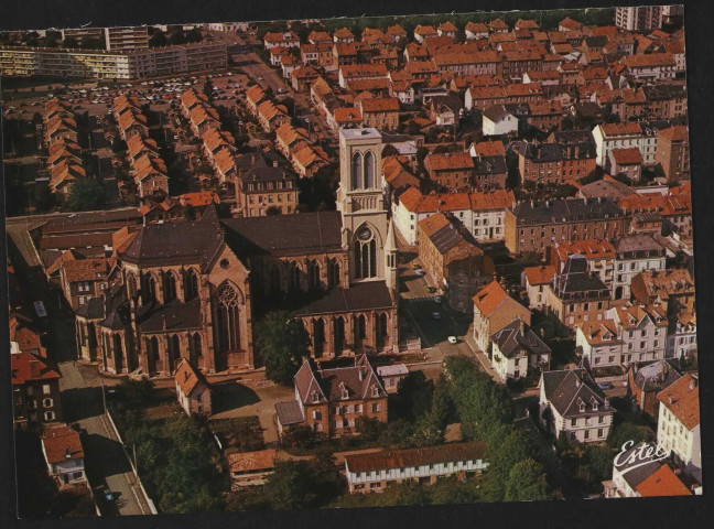 Belfort (Territoire) - Vue aérienne de l'église Notre-Dame (église Saint-Joseph)