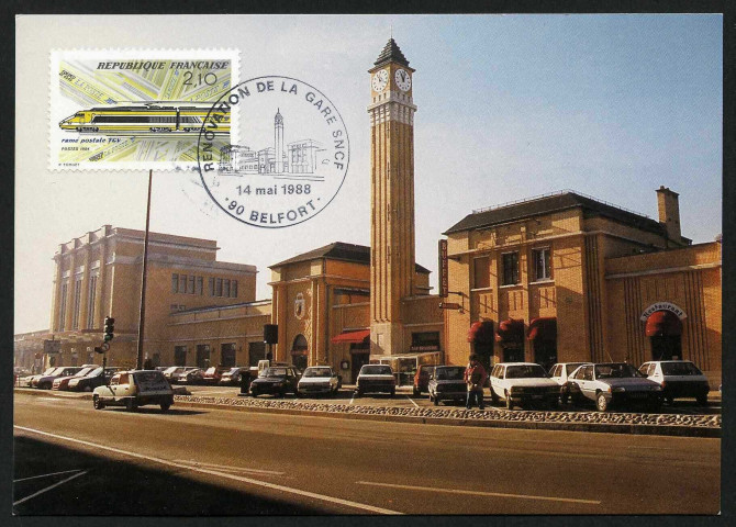 BELBORT - La Gare SNCF 1988