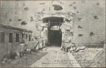 Siège de Belfort (1870-1871) - Première Porte d'entrée du Château avec Pont-Levis