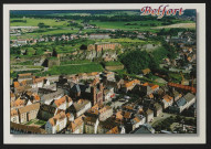 Belfort (Territoire) - Vue sur le fort et la vieille ville (vue aérienne)