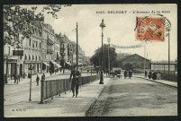 BELFORT - L'Avenue de la Gare