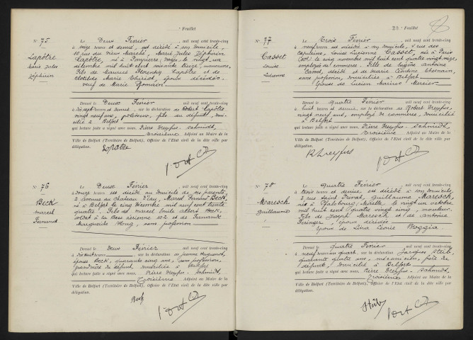 CASSET Louise Lucienne