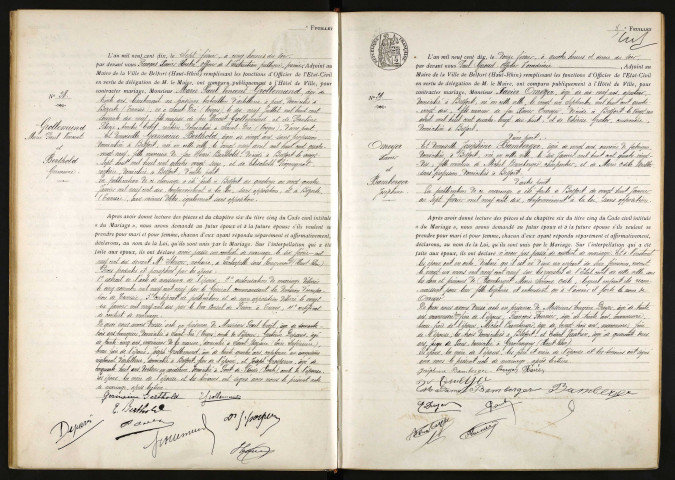 OMEYER Xavier et BAMBERGER Joséphine