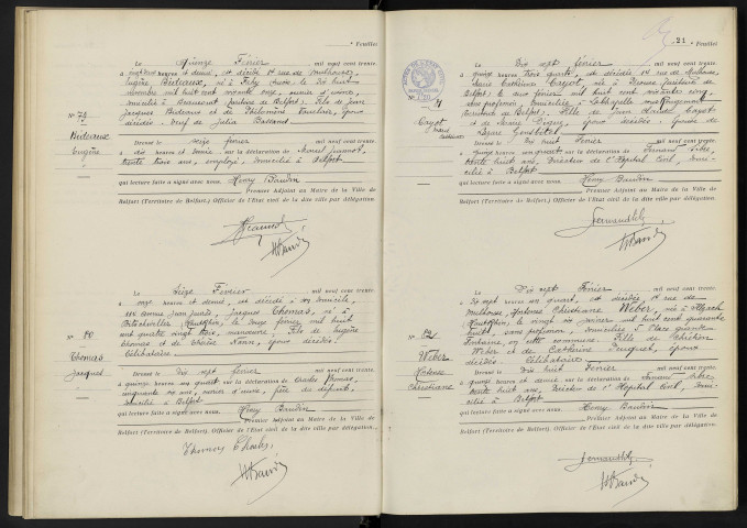 WEBER Hortense Christiane