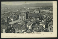 Siège de Belfort (1870-71) - Vue de la ville bombardée