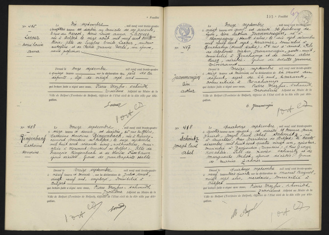 RINGENBACH Catherine Honorine