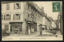 BELFORT, Grande rue et rue Lecourbe