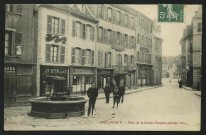 BELFORT- Place de la Grande Fontaine -Vieille Ville