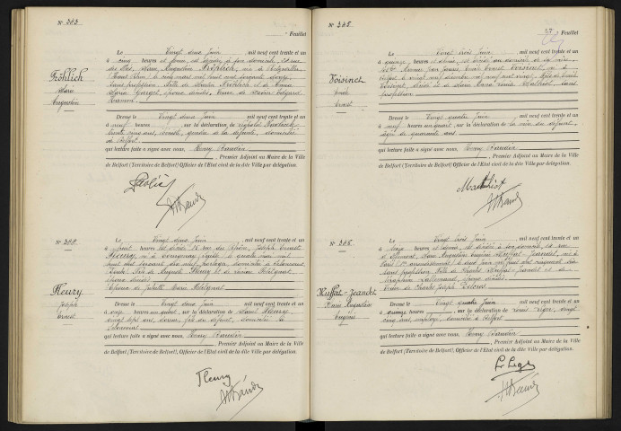 FLEURY Joseph Ernest