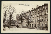 BELFORT - Institution Sainte-Marie - Façade et cour