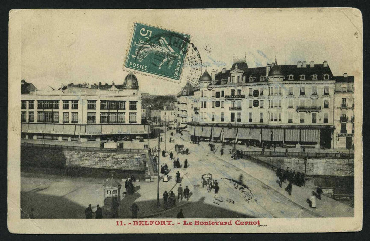 BELFORT - Le Boulevard Carnot