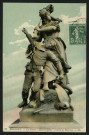 BELFORT - La statue "quand-même" (oeuvre de Mercié), 2 exemplaires