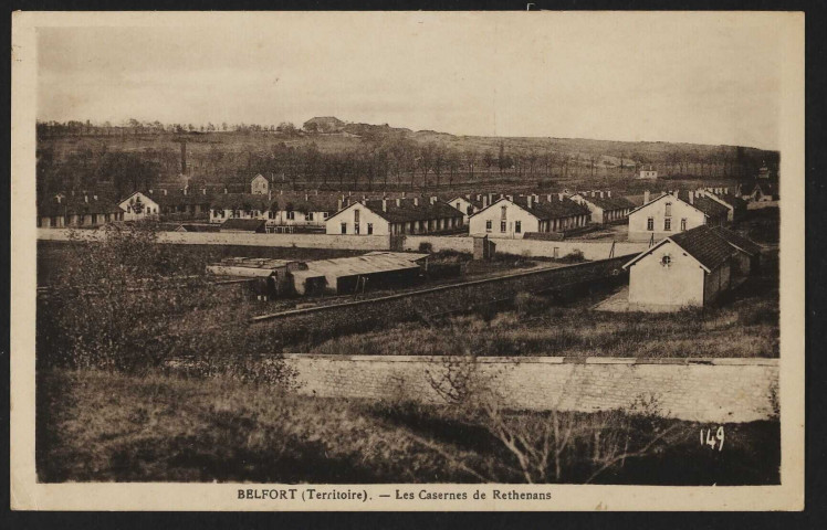 Belfort (Territoire) - Les casernes de Rethenans