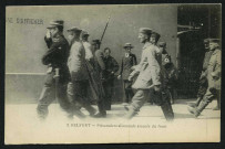 BELFORT - Prisonniers allemands amenés du front