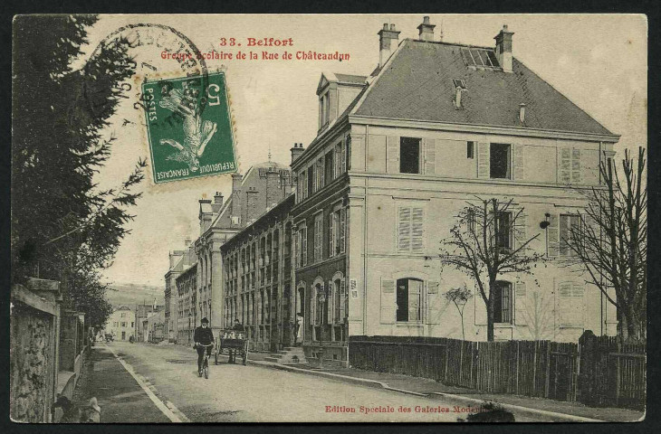 BELFORT - Groupe scolaire de la rue de Châteaudun