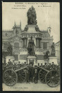 BELFORT - Le Monument des Trois sièges avec canons offerts par le Ministre de la guerre