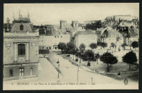 BELFORT - La place de la République et le Palais de Justice