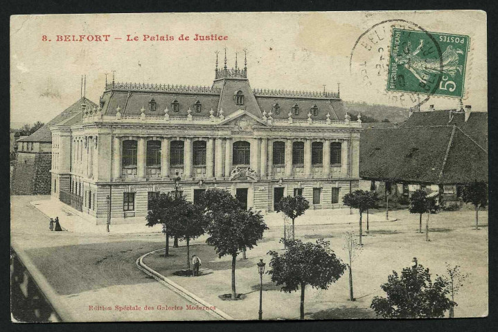 BELFORT - Le palais de justice