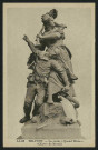BELFORT - La statue "Quand Même" (oeuvre de Mercié), 2 exemplaires