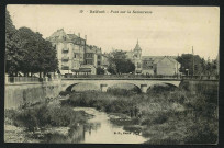 BELFORT - Pont sur la Savoureuse, 2 exemplaires