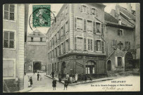 BELFORT - Rue de la Grande Fontaine et porte de Brisach