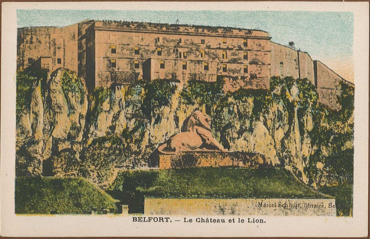 Belfort - Le Château et le Lion